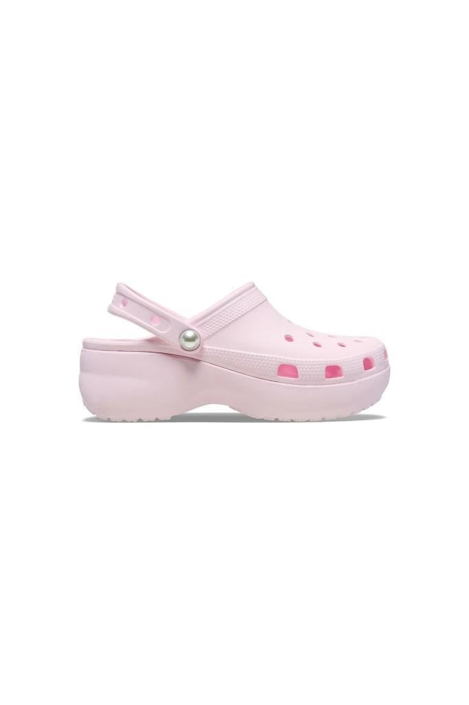 CROCS 211231 CLASSIC PLT 6ZW-PINK MILK KADIN TERLİK