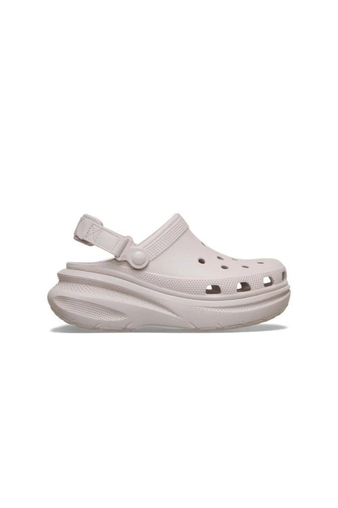 CROCS 213448-NEW CRUSH CLOG 2PL-COCOA CREAM KADIN TERLİK