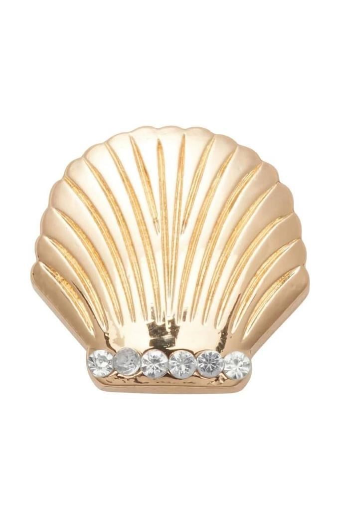 CROCS JIBBITZ J03077-GOLD SEASHELL UNI NS TERLİK SÜSÜ