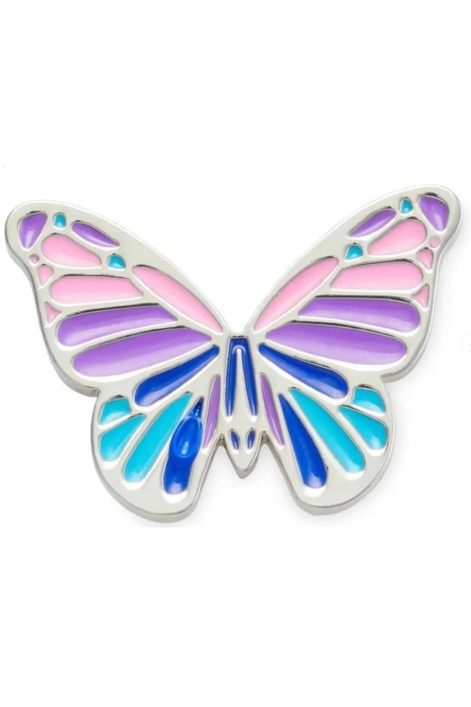 CROCS JIBBITZ J03138-MULTI PURPLE BUTTERFLY UNI NS TERLİK SÜSÜ