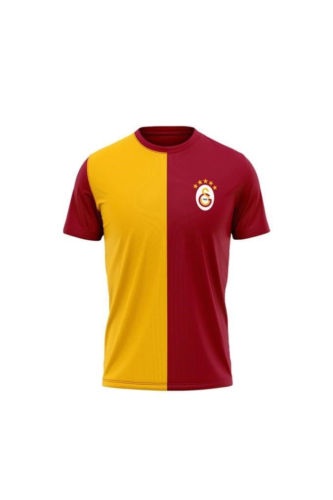 GALATASARAY E251498 SARI KIRMIZI T-SHIRT