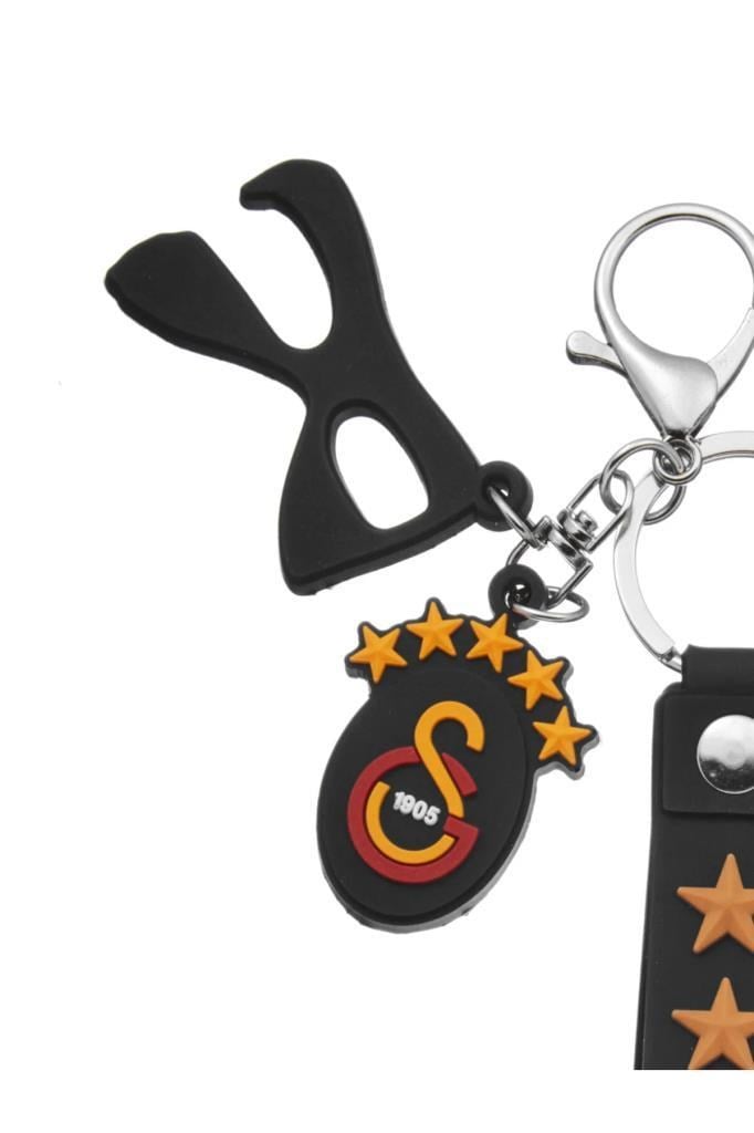 GALATASARAY U251558 SOLO IL GALA CHARM ANAHTARLIK SIYAH NS