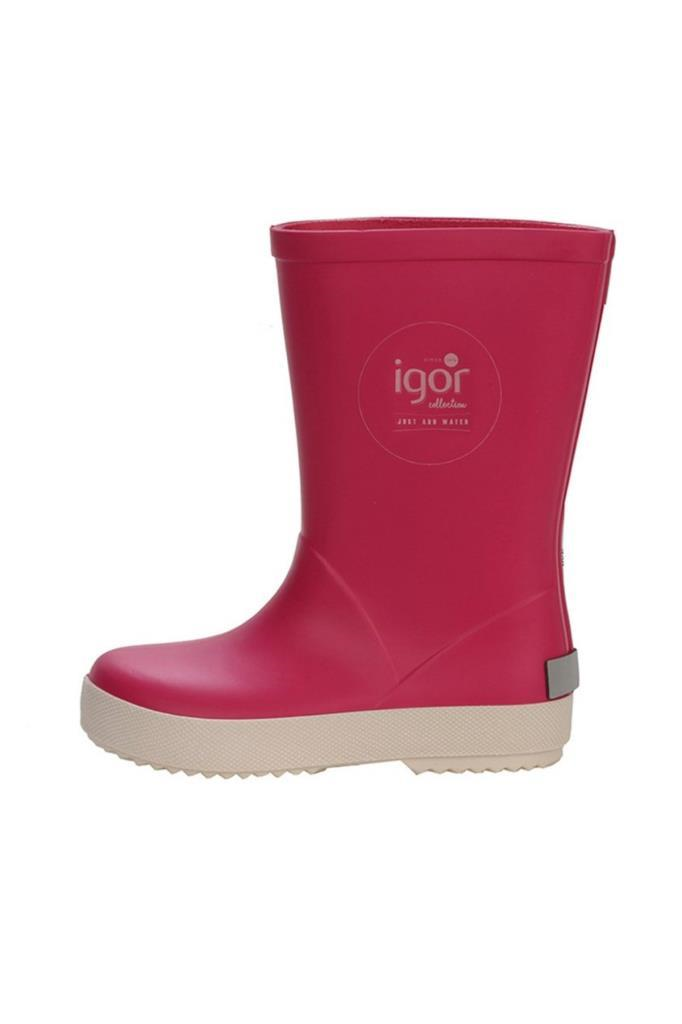 IGOR W10107 SPLASH NAUTICO 007-FUCSIA ÇOCUK YAĞMUR ÇİZMESİ
