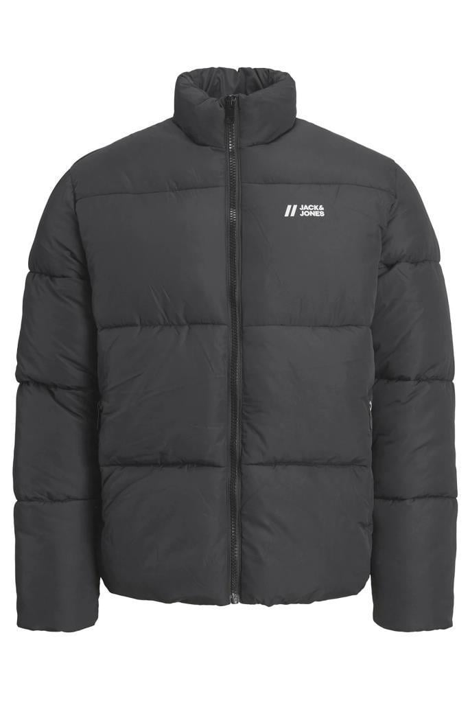 Jack&Jones 12238745 JJMAX PUFFER JACKET ASPHALT ERKEK MONT