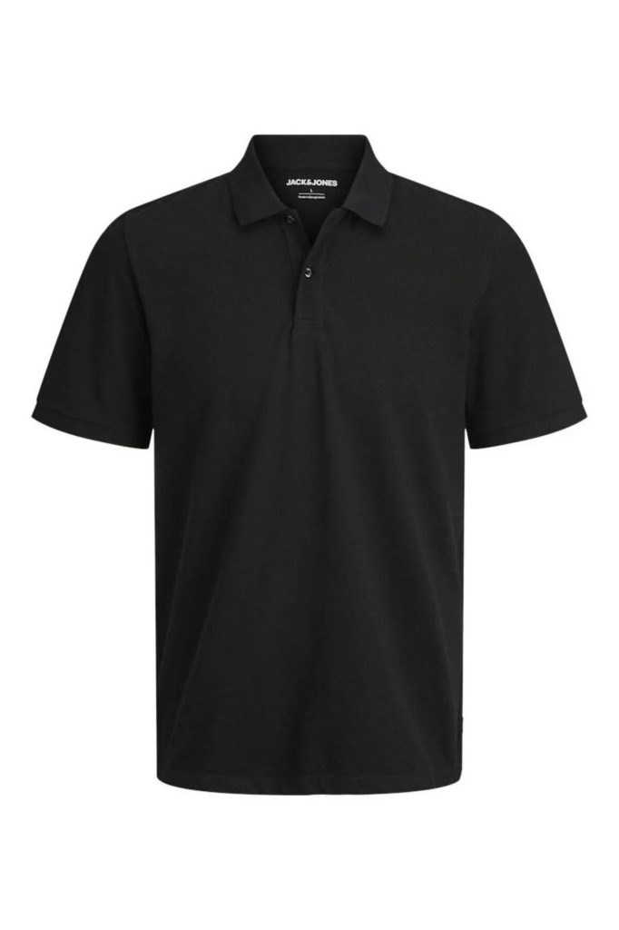 Jack&Jones 12270150 JJKANE POLO SS BLACK POLO YAKA ERKEK T-SHİRT