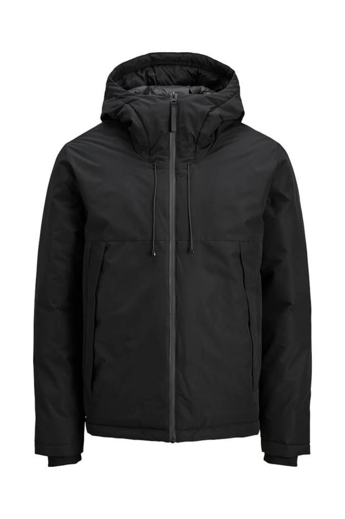Jack&Jones 12285586 JCOUNION LIGHT PADDED BLACK ERKEK MONT