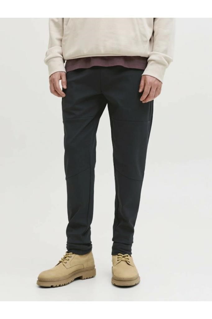Jack&Jones 12288623 JPSTGORDON BASE SWEAT PANTS SN BLACK ERKEK EŞOFMAN ALTI