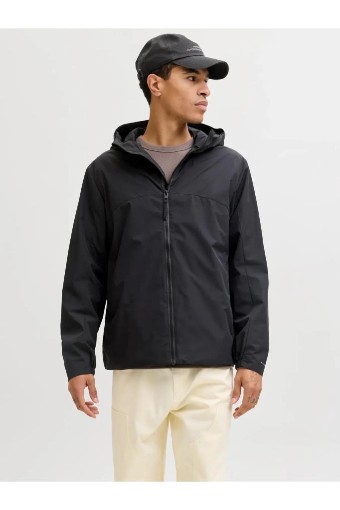 Jack&Jones 12288966 JJESOHO LIGHT JACKET SN BLACK ERKEK MONT
