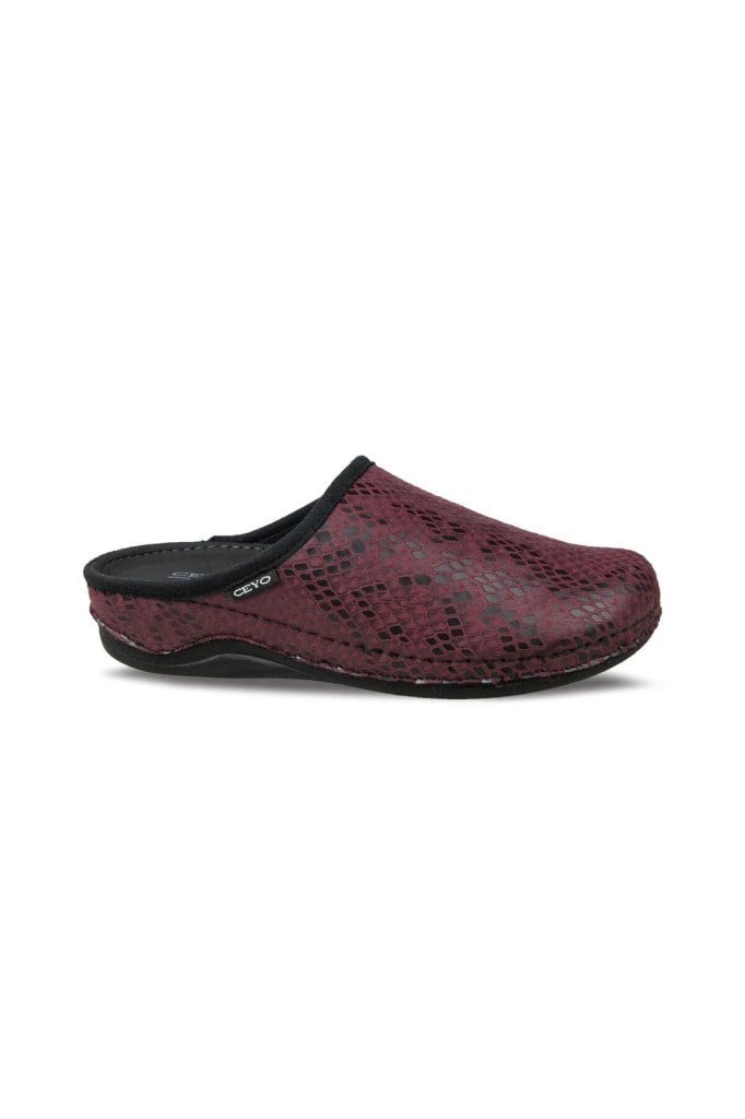 Kadın Anatomik Günlük Rahat Terlik 9946-33 Bordo