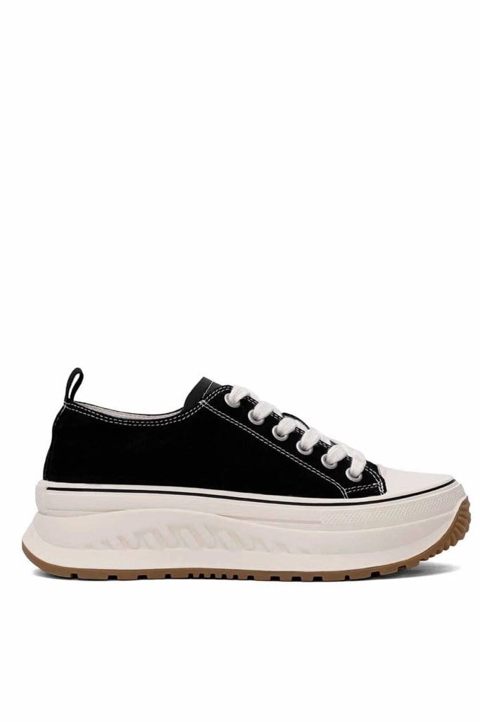 LUFIAN EMILY SİYAH KADIN SNEAKER