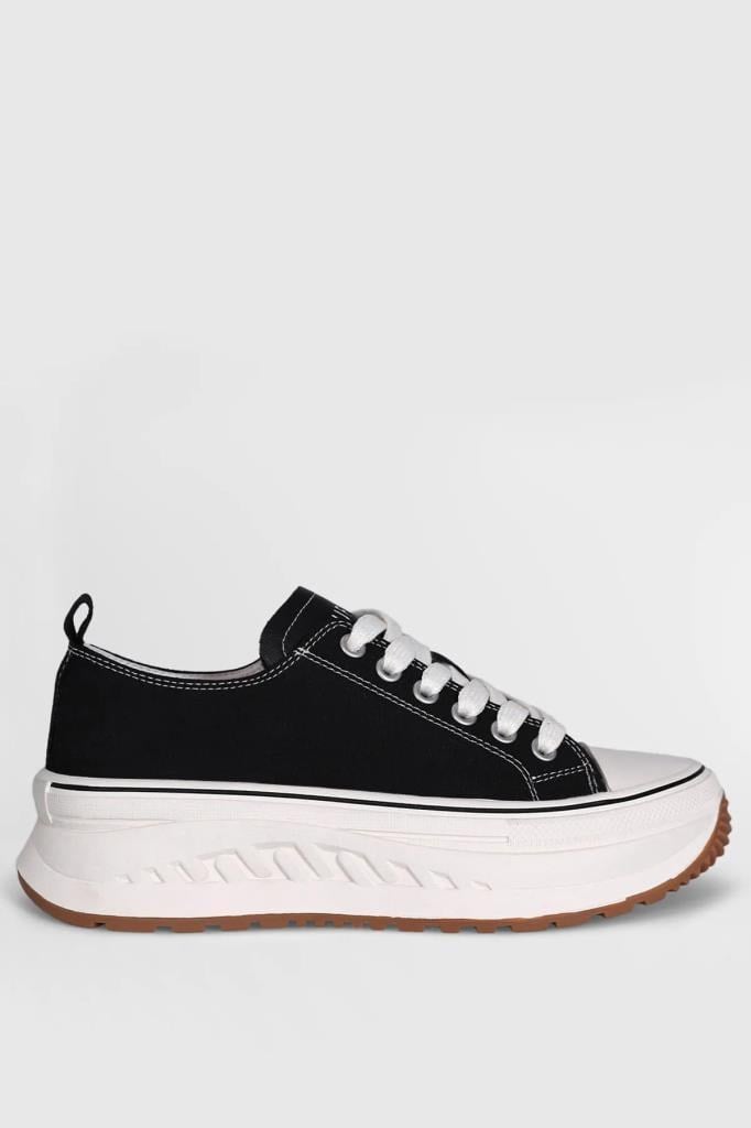 LUFIAN SHAY SİYAH KADIN SNEAKER