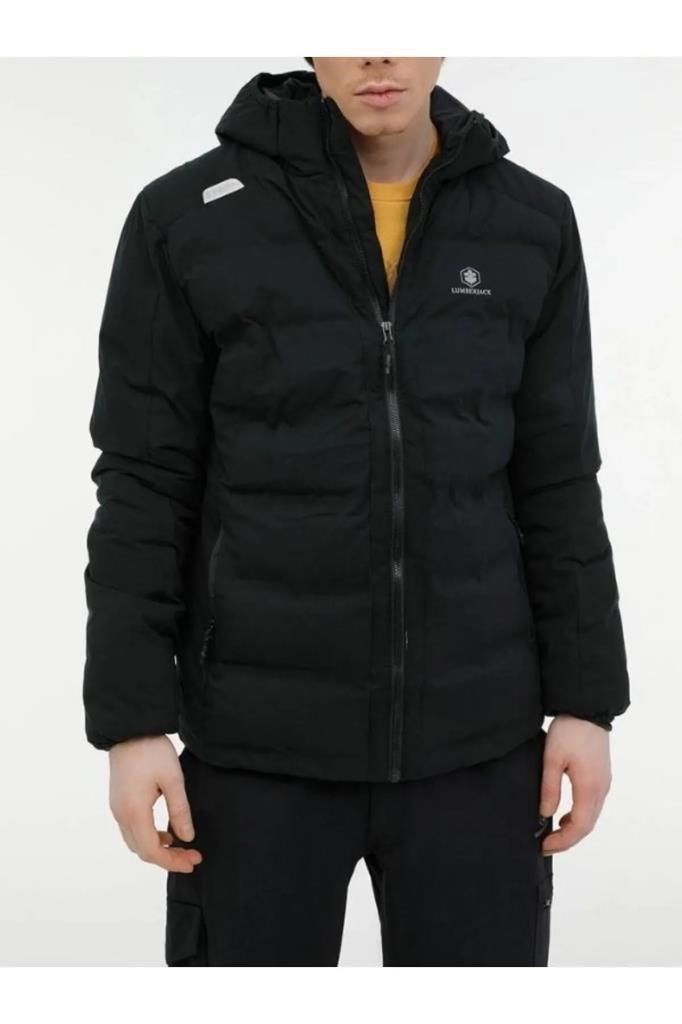 LUMBERJACK 4W ML ACELIN COAT SIYAH ERKEK MONT