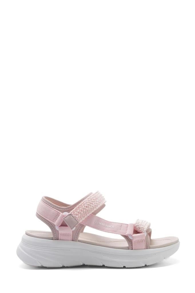 LUMBERJACK 5M GRAY 5FX PEMBE KADIN SPOR SANDALET