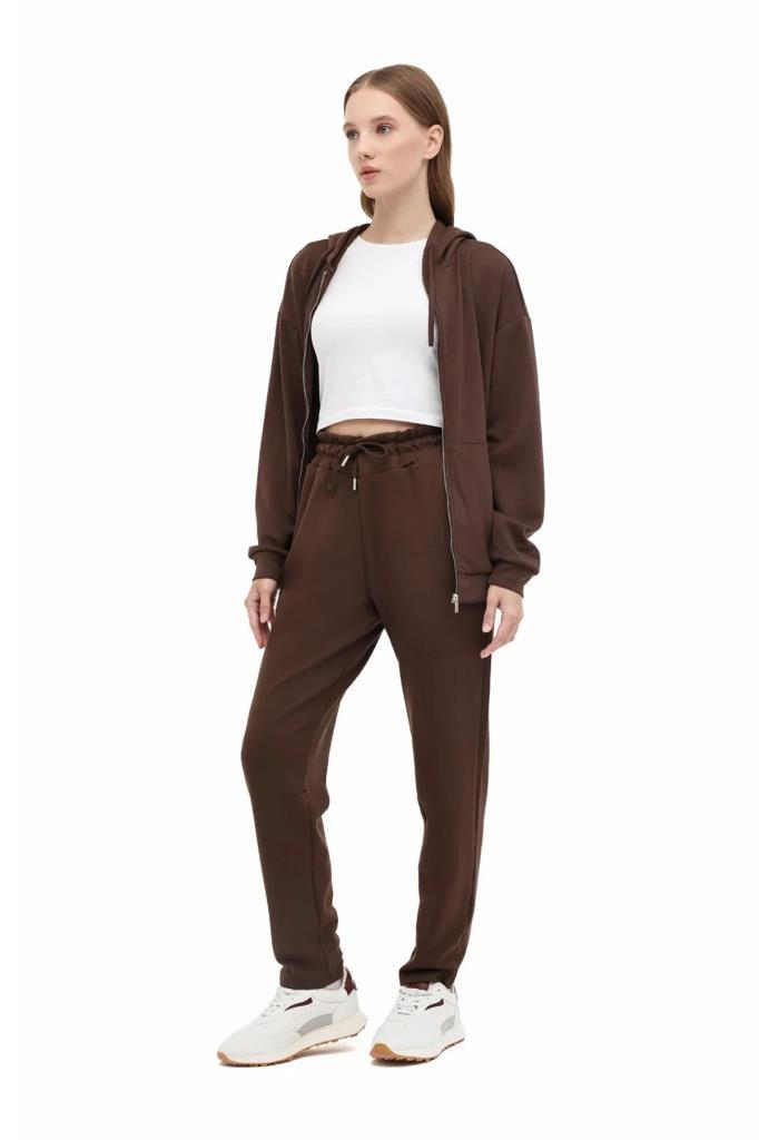 LUMBERJACK 5W WB 22CARLA-P CT693 5PR KAHVERENK KADIN EŞOFMAN ALTI