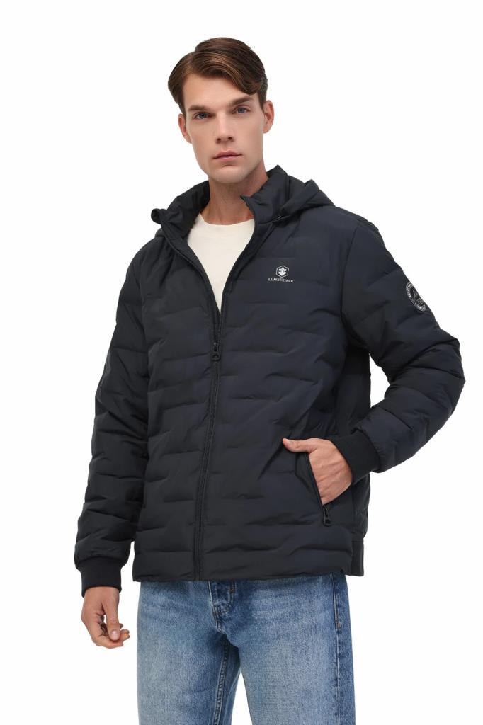 LUMBERJACK 5W,ML AMOTT COAT 5PR SIYAH SIYAH ERKEK MONT