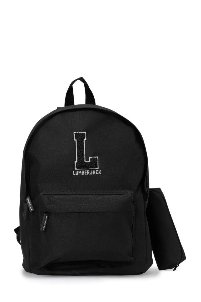 LUMBERJACK 6W OXFORD LJK BPCK 6PR SIYAH STD SIRT ÇANTASI