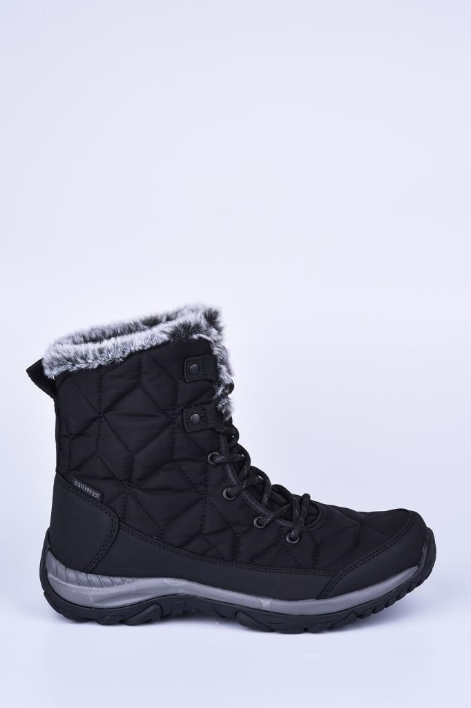 LUMBERJACK CLAUDIA SİYAH OUTDOOR SU GEÇİRMEZ KADIN KAR BOTU 