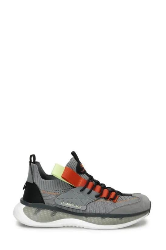 LUMBERJACK ELLONIUM 4FX GRI ERKEK SNEAKER