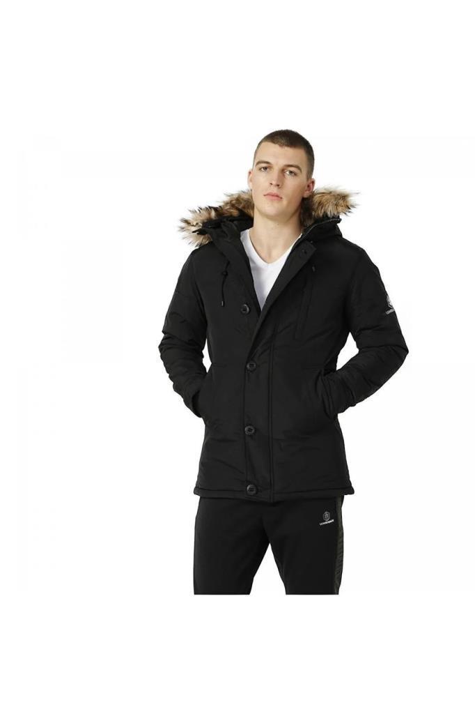 LUMBERJACK FREDDY COAT 3SN54 3PR SIYAH ERKEK MONT