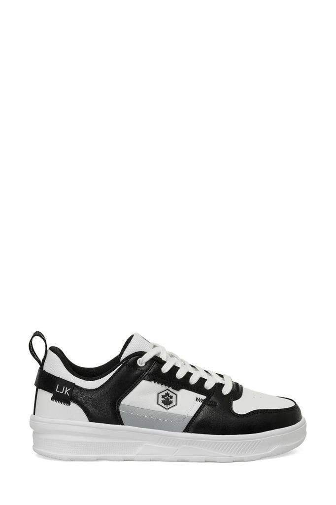 LUMBERJACK MIDI 4PR SIYAH BEYAZ ERKEK SNEAKER