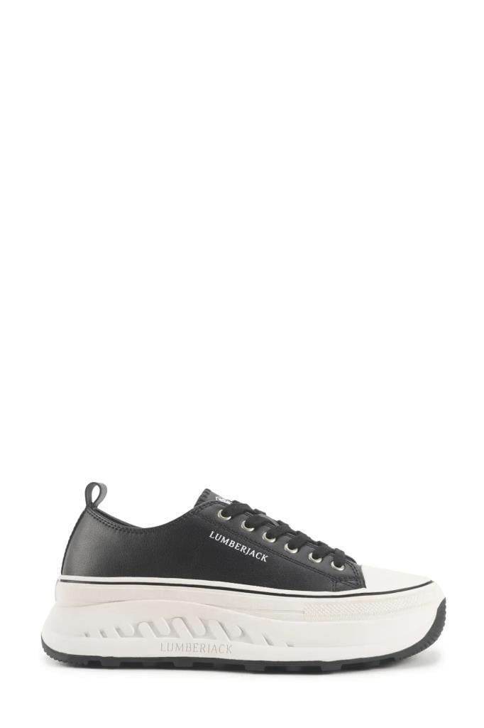 LUMBERJACK NOVARIA WMN PU 5PR SIYAH KADIN SNEAKER