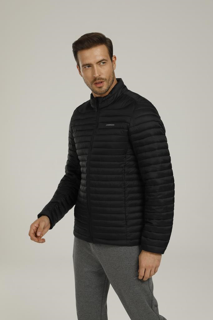 LUMBERJACK PERRY COAT SİYAH ERKEK HAFİF KISA MONT