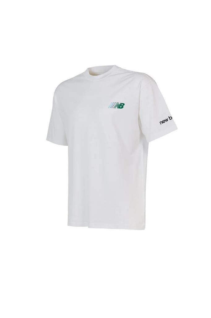 New Balance MNT1644-WT LIFESTYLE BEYAZ ERKEK T-SHIRT
