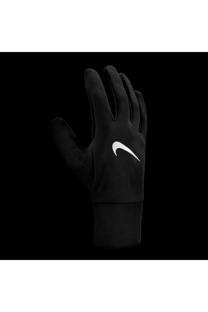 NİKE M THERMA-FIT FLEECE TG BLACK/WHITE M ANTRENMAN ELDİVENİ