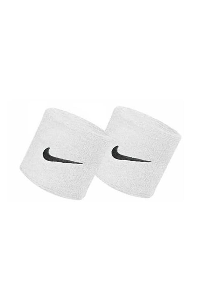 NİKE S. WRISTBANDS 2 WHITE BLACK HAVLU BİLEKLİK