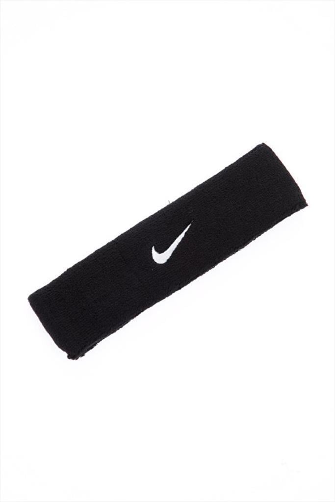 NİKE SWOOSH HEADBAND BLACK WHITE SAÇ BANDI