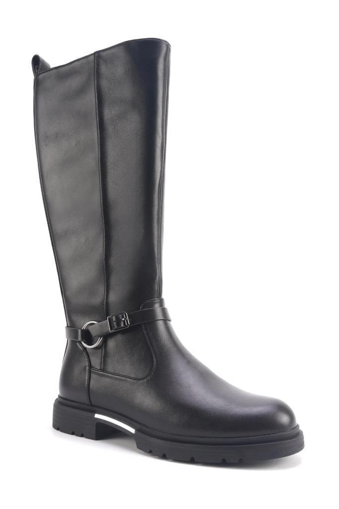 NINE WEST POSITAN 4PR SIYAH KADIN ÇİZME