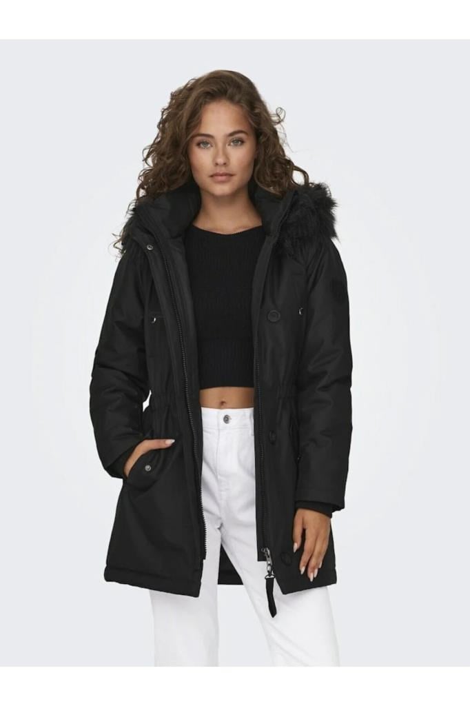 ONLY 15304625 ONLIRIS BLACK KADIN PARKA