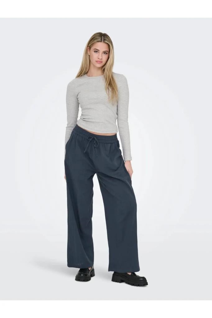 ONLY 15319090 ONLTIZANA COTTON LOOSE PANTS OMBRE KADIN PANTOLON