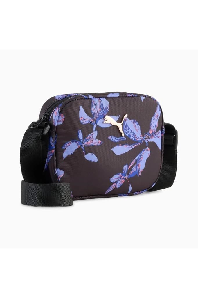 PUMA 09133809 POP CROSSBODY BAG BLACK LAVENDER NS OMUZ ÇANTASI