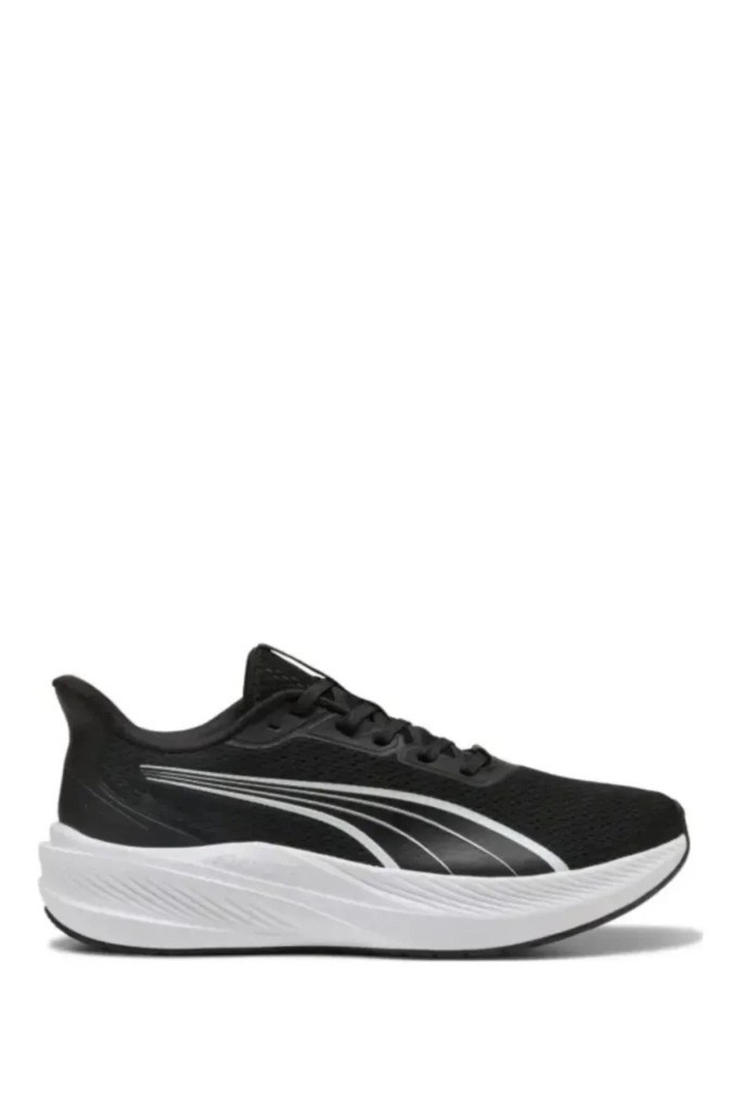 PUMA 31258601 DASHER LITE BLACK WHITE SILVER ERKEK SNEAKER