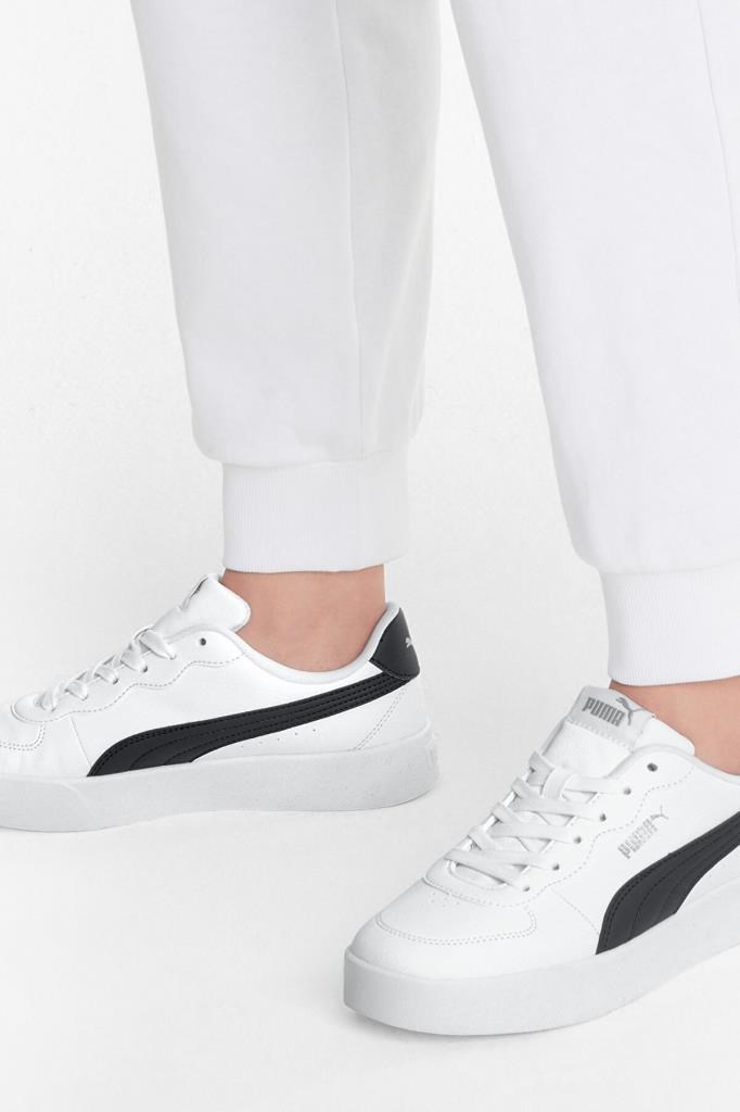 PUMA 38014704 SKYE CLEAN WHITE BLACK KADIN SNEAKER