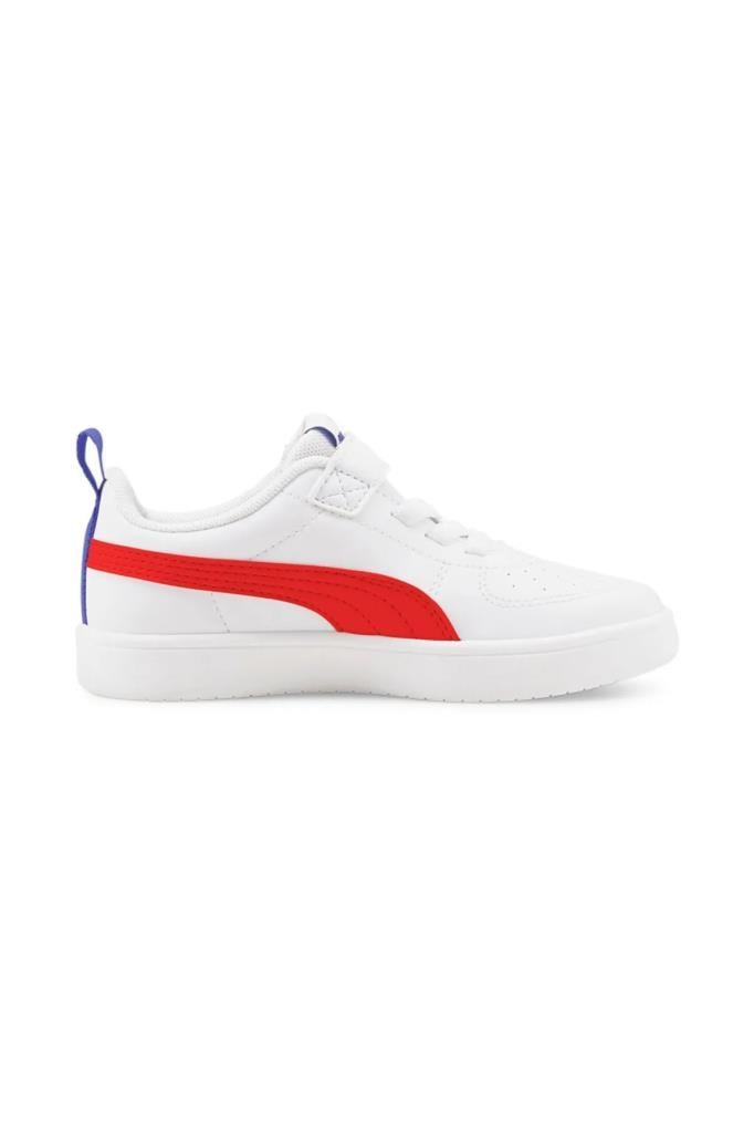 PUMA 38583605 RİCKİE AC+ PS WHITE RED DAZZLİNG BLUE ÇOCUK SNEAKER