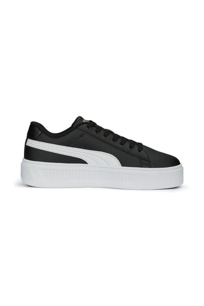 PUMA 39075802 SMASH PLATFORM V3 BLACK WHITE SPOR AYAKKABI