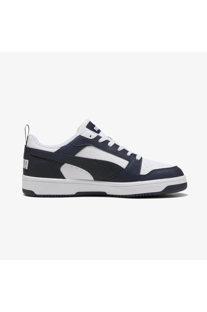 PUMA 39232837 REBOUND V6 LOW WHITE NEW NAVY ERKEK SNEAKER