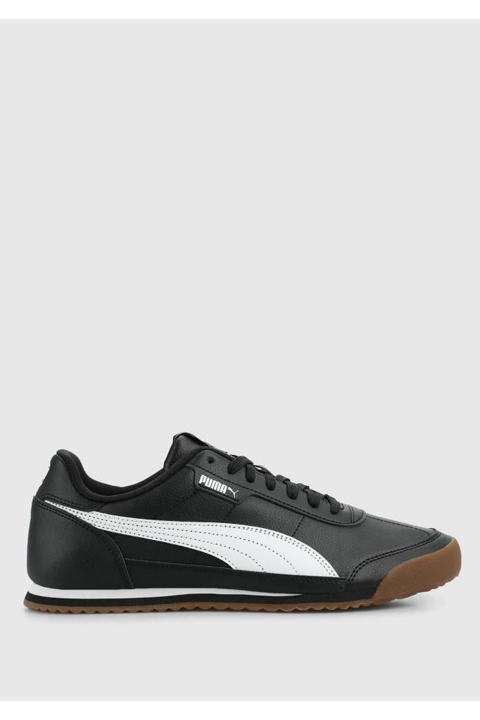 PUMA 39745201 PUMA TURINO II BLACK WHITE SILVER ERKEK SNEAKER