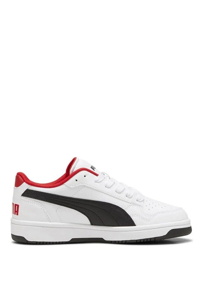 PUMA 39899308 REB-L JR WHITE BLACK RED UNİSEX SNEAKER