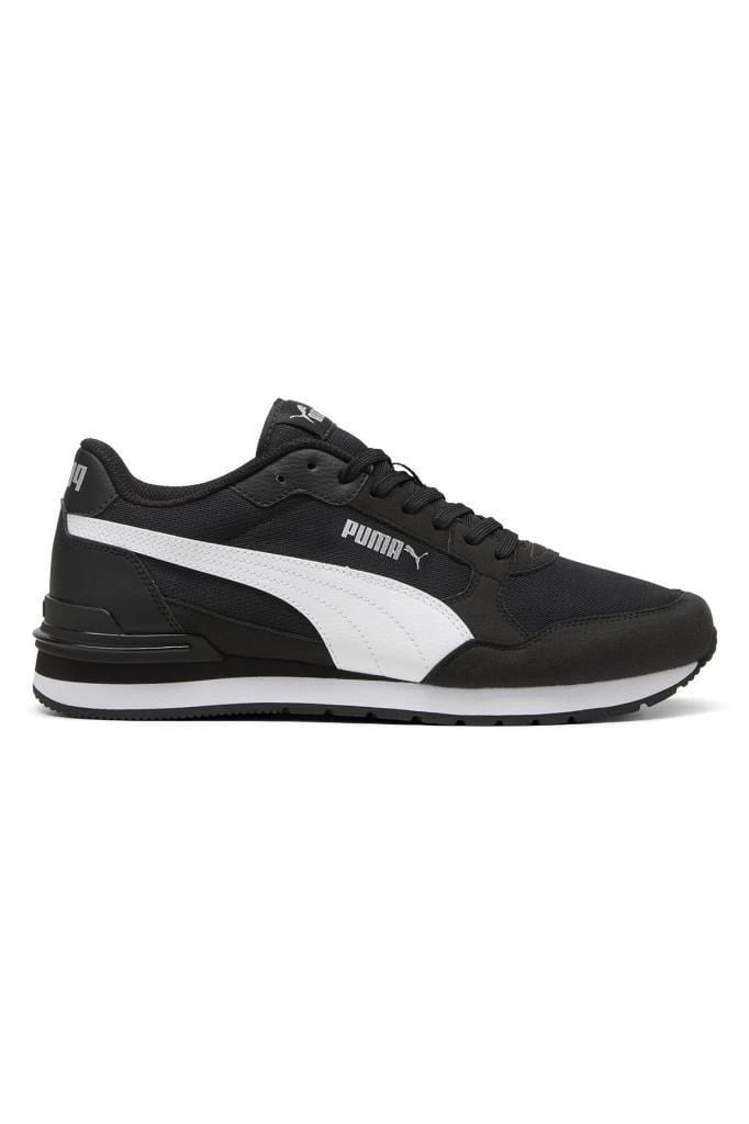 PUMA 39966601 ST RUNNER V4 MH BLACK WHITE SILVER KADIN SNEAKER