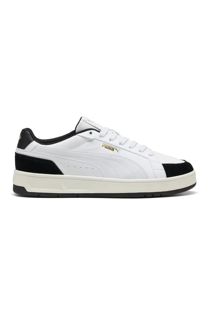 PUMA 40073101 COURT CLASSICO SPORT WHITE BLACK ERKEK SNEAKER