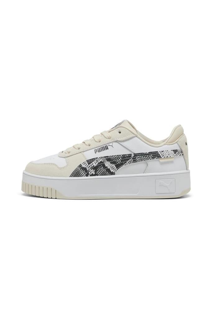 PUMA 40161101 CARINA STREET WHITE BLACK KADIN SNEAKER
