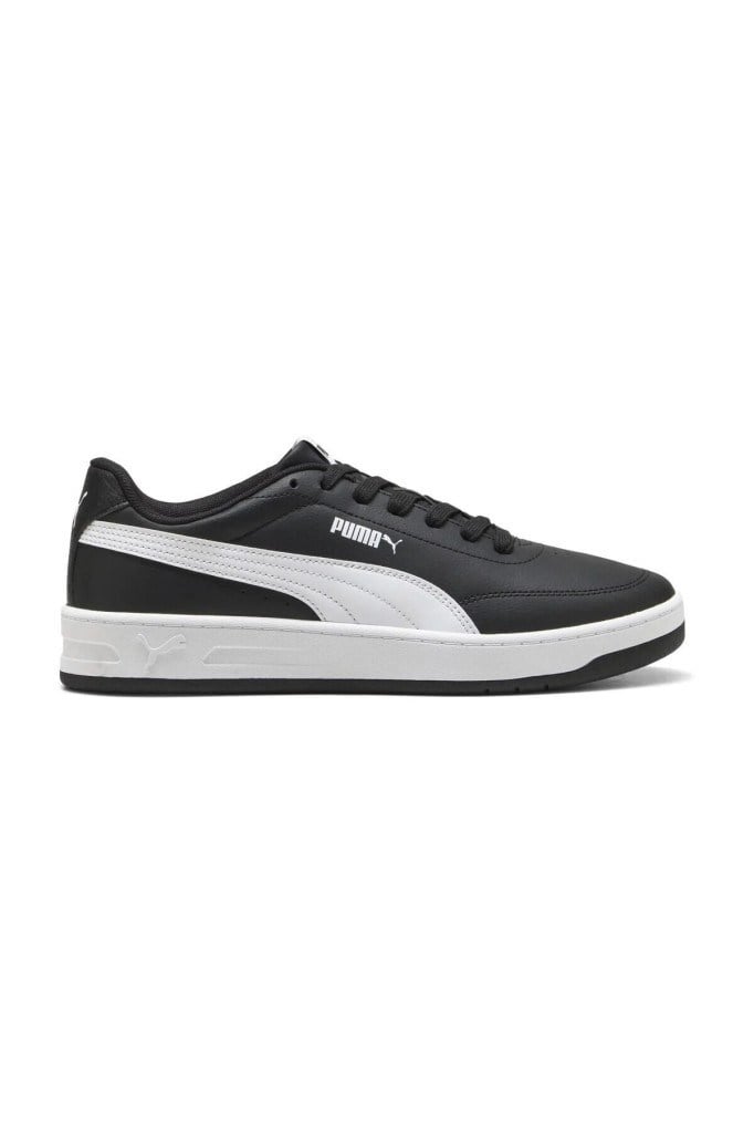 PUMA 40222314 COURT CLASSIC CLEAN BLACK WHITE UNİSEX SNEAKER