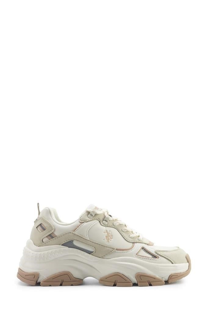U.S POLO ASSN. 5P KALISTA 5FX BEJ KADIN SPOR AYAKKABI