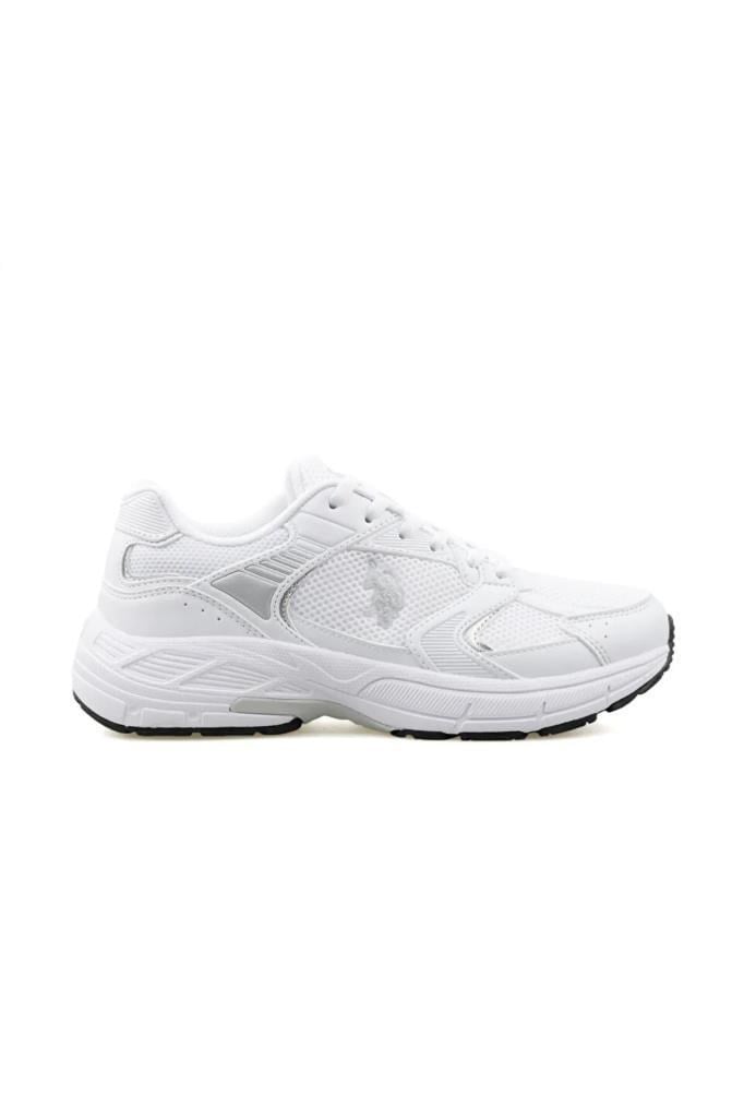 U.S POLO ASSN. FELIX WMN BEYAZ A GRI KADIN SNEAKER