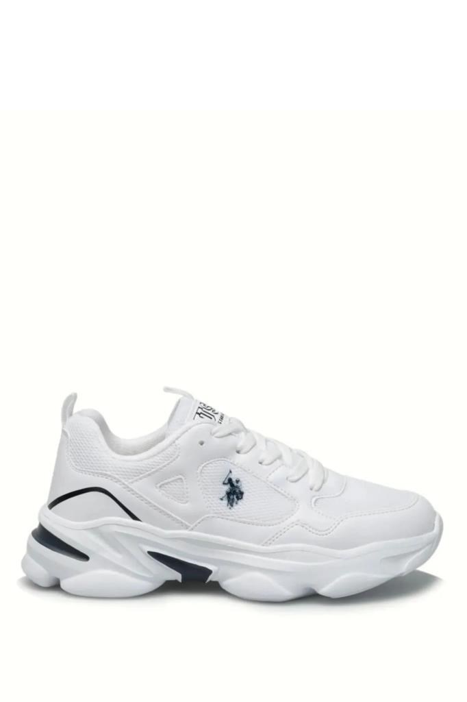 U.S POLO ASSN. 6P BOB WMN 6FX BEYAZ KADIN SNEAKER