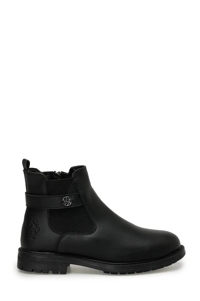U.S POLO ASSN. BLOZE SIYAH KADIN BOT