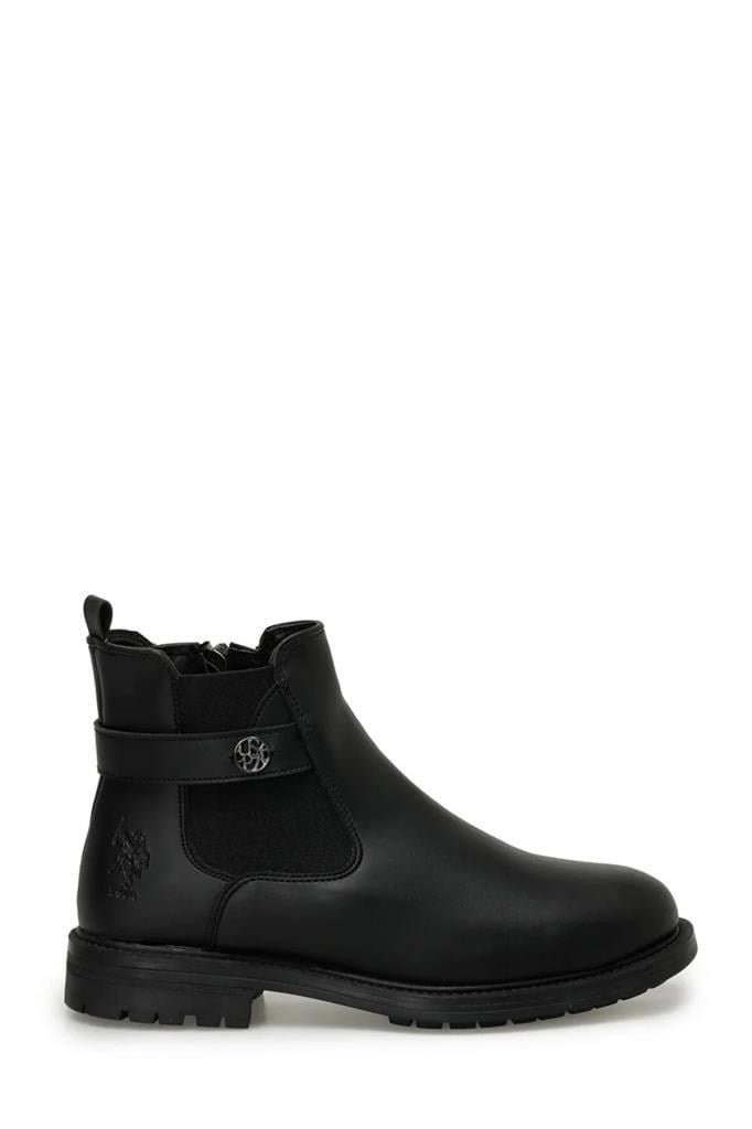 U.S POLO ASSN. BLOZE SIYAH KADIN BOT